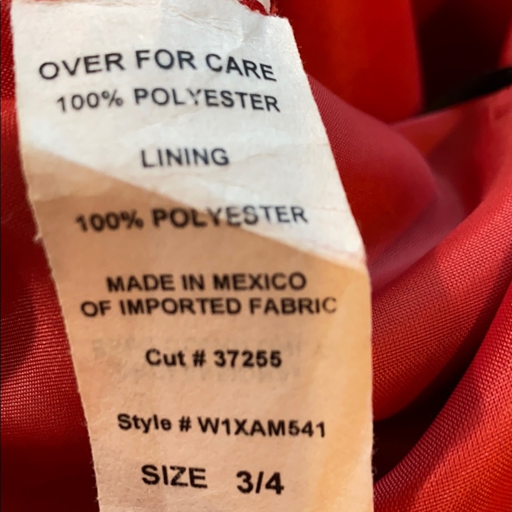 Red taffeta Dress with tool underlay